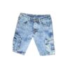 Short Blue Jeans Trouser