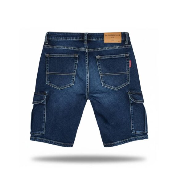Denim Cargo Shorts